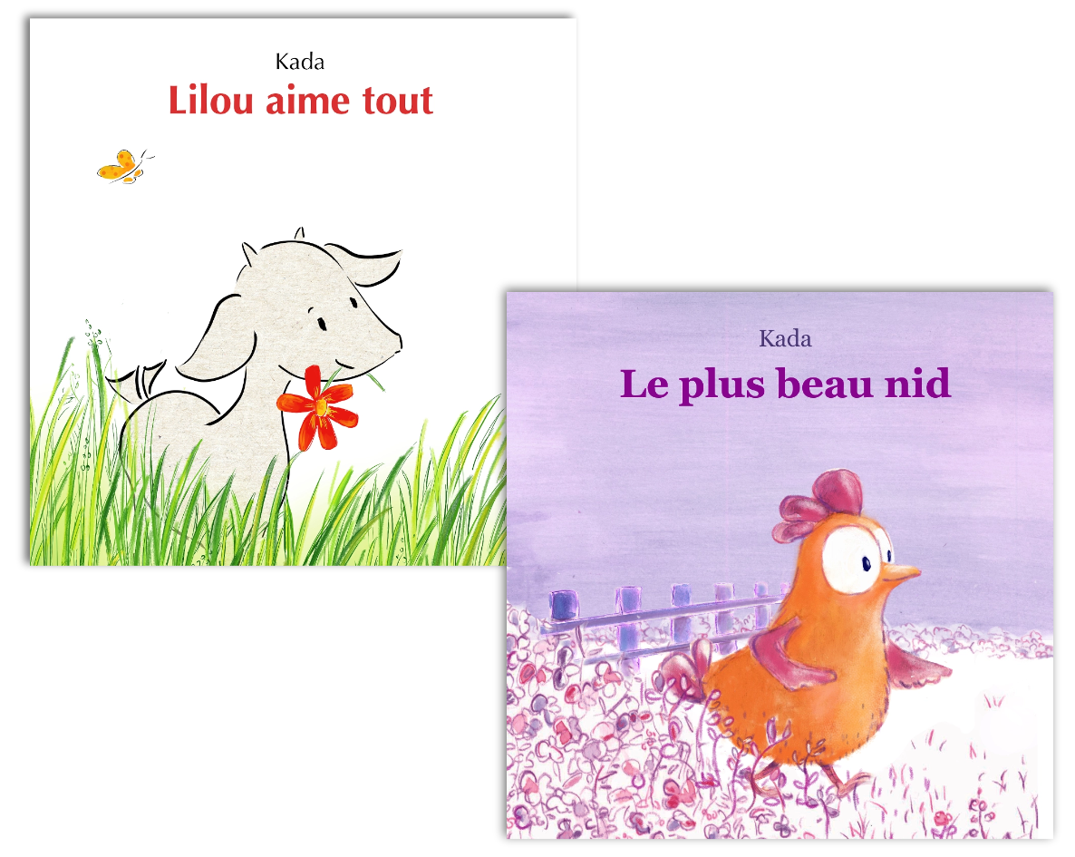 Couvertures des livres édition Mazette  : Lilou aime tout, Le plus beau nid